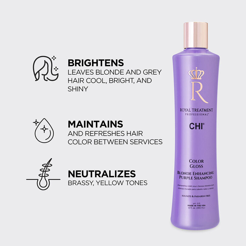 Royal Treatment Color Gloss Blonde Enhancing Purple Shampoo